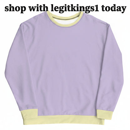 Purple Fog Tropical Sweatshirt