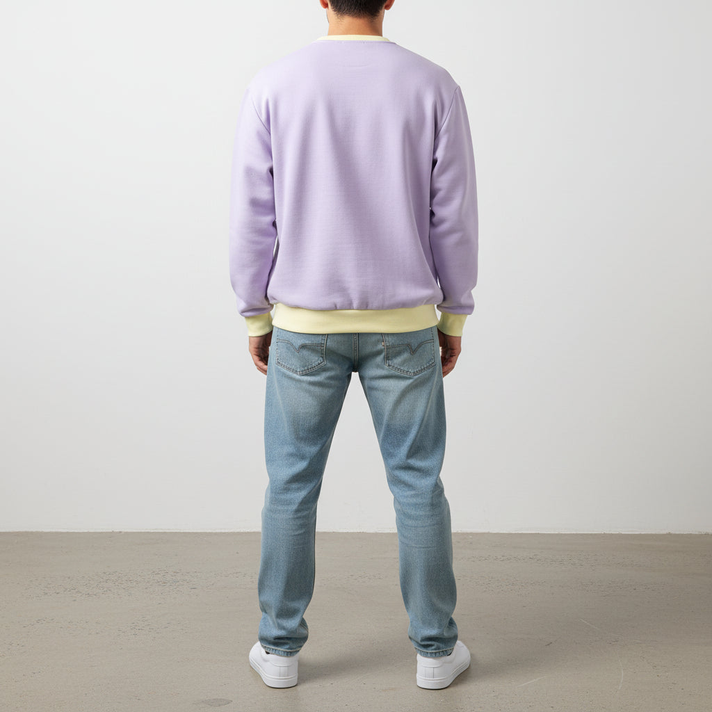Purple Fog Tropical Sweatshirt